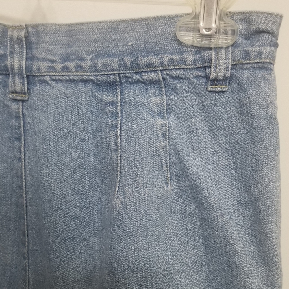 Bill Blass 2000 pleated shorts w unusual pockets - Picture 9 of 9
